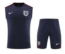 England Training clothing Vest set  1:1 Quality Soccer Jersey    24-25