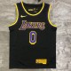 Los Angeles Lakers  Reward Edition Black #0 KUZMA Round Neck   1:1 Quality NBA Season Jerseys 2021