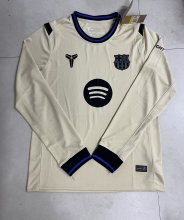Barcelona  Away Long  Fans 1:1 Quality Soccer Jersey  25-26