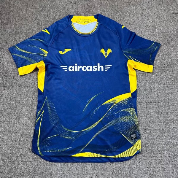 Hellas Verona F.C home Fans 1:1 Quality Soccer Jersey  25-26