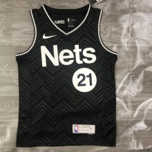 Brooklyn Nets Reward Edition Black #21 ALDRIDGE 1:1 Quality NBA  Season Jerseys 2021