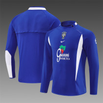 Retro Brazil Training  Tracksuit  Blue 1:1 2002