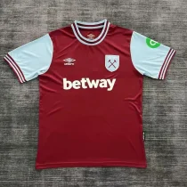 West Ham United Home Fans 1:1 Quality Soccer Jersey 24-25