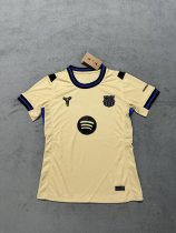 Barcelona Away Women Fans 1:1 Quality Soccer Jersey 25-26