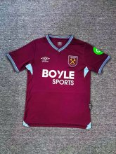 West Ham United Home Fans 1:1 Quality Soccer Jersey 25-26