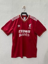 Retro  Liverpool Home  1:1 Quality Soccer Jersey  1986-1987