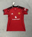 Manchester United Home Women 1:1 Quality Soccer Jersey   25-26