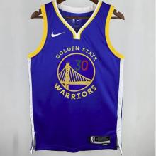 Warriors CURRY #30 Blue NBA Jerseys 24-25