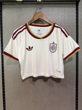 Spain Away Women Fans 1:1 Quality Soccer Jersey 26-27（2026）