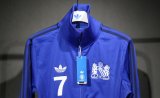 Manchester United   Retro clover  Windbreaker  jacket   blue 25-26 set