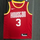 Houston Rockets Retro Red #3 PAUL 1:1 Quality NBA  Season Jerseys