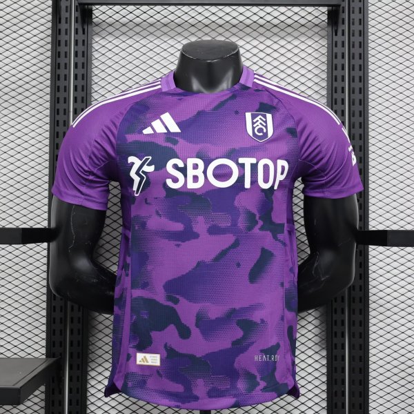 Fulham third away player  1:1 Quality Soccer Jersey   24-25