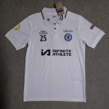 Chelsea Polo Fans White 25  Champions League 1:1 Quality Soccer Jersey  25-26