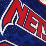 Brooklyn Nets BAPE×M&N  Hardwood Classics  Blue #93 BAPE 1:1 Quality NBA  Season Jerseys