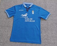 Retro Real Oviedo Home Fans  1:1 Quality Soccer Jersey  1996-1997