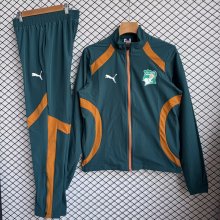 Ivory Coast  Windbreaker Sets With pants  Green 1:1 Quality Soccer Jersey  26-27 (2026)