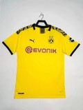 Retro Dortmund home fans 1:1 Quality Soccer Jersey   2019-2020