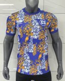El Salvador Pre match training uniform Fans 1:1 Quality Soccer Jersey 25-26