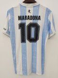Argentina Special Edition #10 MARADONA Player Blue White  1:1 Quality Soccer Jersey 26-27（2026）