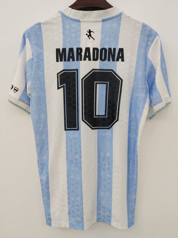 Argentina Special Edition #10 MARADONA Player Blue White  1:1 Quality Soccer Jersey 26-27（2026）