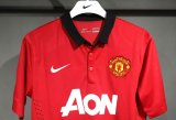 Retro Manchester United Home player 1:1 Quality Soccer Jersey  2013-2014