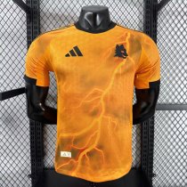 Roma Away Player 1:1 Quality Soccer Jersey   25-26