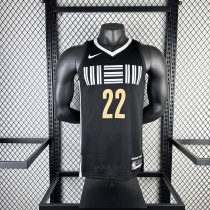 Memphis Grizzlies City Edition Black #22 BANE 1:1 Quality NBA Jerseys 2024