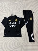 Argentina  Training Tracksuit Black 1:1 Quality Soccer Jersey   25-26