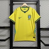 Brazil  Home   Yellow Fans 1:1 Quality Soccer Jersey 26-27 (2026)