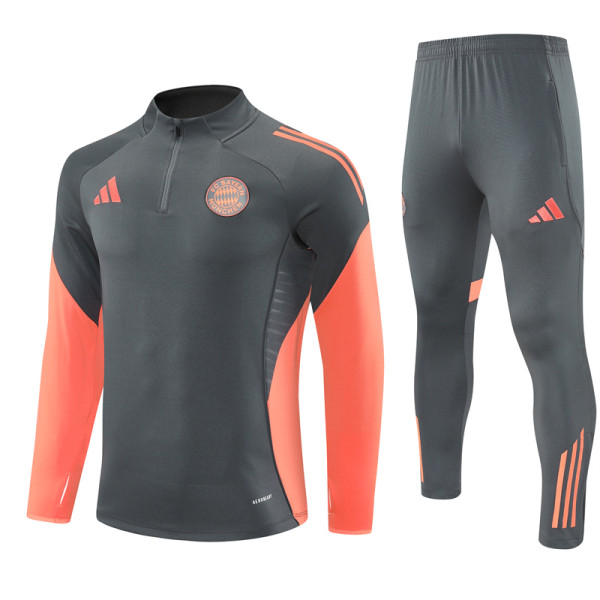 Bayern Munich Training  Tracksuit  Grey  (Kids And Man )  1:1  25-26