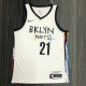 Brooklyn Nets City Edition Graffiti White #21 ALDRIDGE 1:1 Quality NBA  Season Jerseys 2021