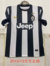 Retro Juventus home 1:1 Quality Soccer Jersey    2012-2013