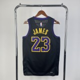 Los Angeles Lakers  Black  #23 JAMES 1:1 Quality NBA Season Jerseys  2026