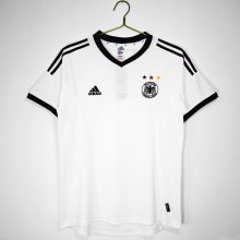 Retro Germany Home fans 1:1 Quality Soccer Jersey  2002-2003