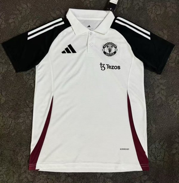 Manchester United Polo   1:1 Quality Soccer Jersey   25-26