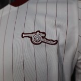 Arsenal t-shirt Special Edition Fans White 1:1 Quality Soccer Jersey    25-26
