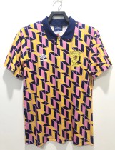 Retro England Away 1:1 Quality Soccer Jersey   1988