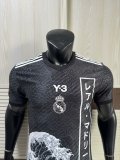 Real Madrid Y-3 Black  Player 1:1 Quality Soccer Jersey  25-26
