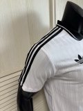 AD oasis  Adidas Clover #25  T-shirt White Player 1:1 Quality Soccer Jersey  25-26