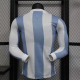 Argentina 50th anniversary Long sleeves player  1:1 Quality Soccer Jersey   24-25