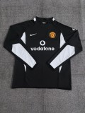Retro Manchester United Training  Tracksuit  Black 1:1 2002-2003