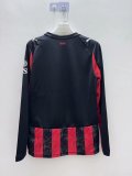AC Milan home long   fans 1:1 Quality Soccer Jersey 25-26