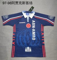 Retro Ajax Away 1:1 Quality Soccer Jersey  1997-1998