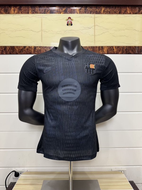 Barcelona  Special Edition Player  Black 1:1 Quality Soccer Jersey 26-27