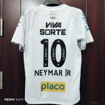 Santos #10 NEYMAR JR  Home fans 1:1 Quality Soccer Jersey    24-25
