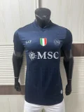 Napoli UEFA Champions League Third Away player  1:1 Quality Soccer Jersey  25-26