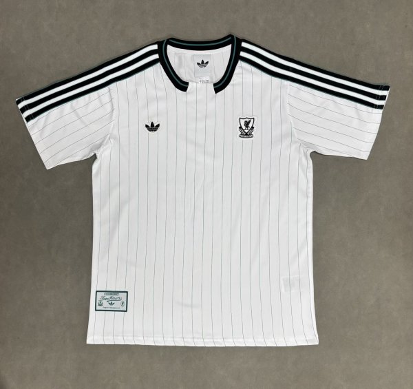Liverpool  t-shirt Special Edition Fans White 1:1 Quality Soccer Jersey    25-26