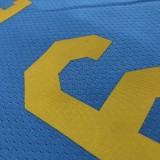 Los Angeles Lakers  Blue #6 James  round neck  MPLS  1:1 Quality NBA Season Jerseys