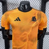 Roma Away Player 1:1 Quality Soccer Jersey   25-26