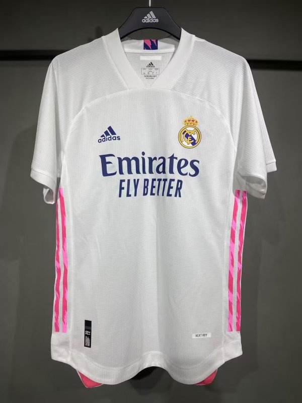 Real Madrid   Home  Player 1:1 Quality Soccer Jersey  2020-2021